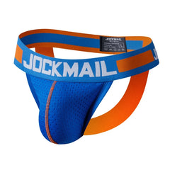 JOCKMAIL Mesh Jockstrap Thong G String Strap Briefs Erotic