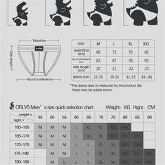 Seamless Men's Briefs with Wide Band