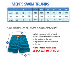 Men's Board Shorts Swim Shorts Swim Trunks Summer Beach Shorts Print Graphic Flamingo Yellow Duck Comfort Breathable Short