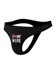 Sexy Black Low-Waist Thong