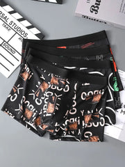 4-Piece Trendy Boxer Briefs Set