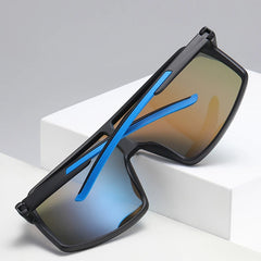 MTB Polarized Large Frame UV400 Polarized Sports Cycling Bike Glasses Men Women TR90 MTB Baseball Running Fishing Sunglasses