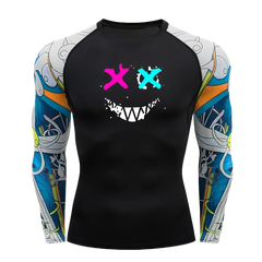 Sun Protection Second Skin Breathable Compression Shirt Men Rashguard Jiu Jitsu Fitness Gym Running Outdoors Sports T-Shirts Men
