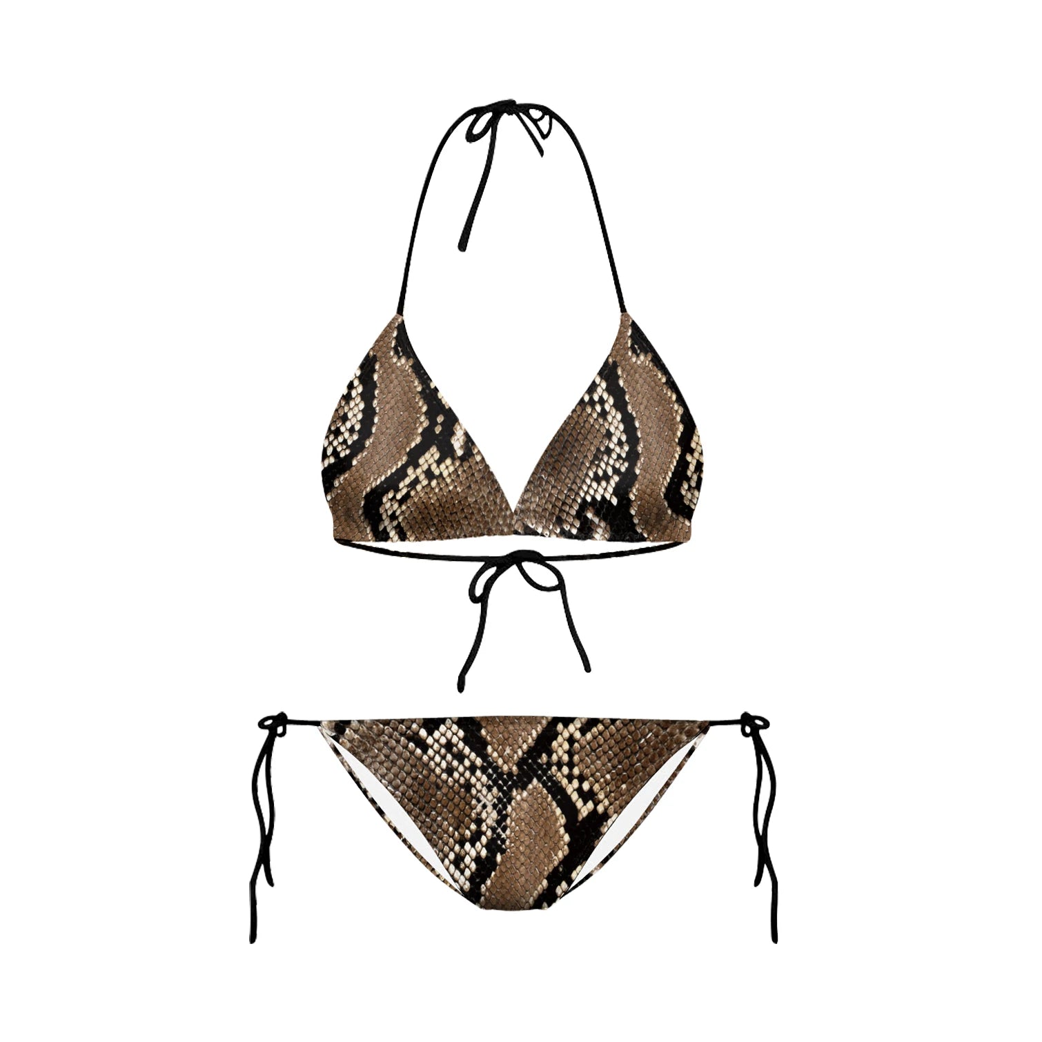 Bikini 2025 Plavky Mujer Sexy Set Swimsuit biquini Skull Printed Women Bra Swimwear Green Bathing Suit Bikinis  Y03002