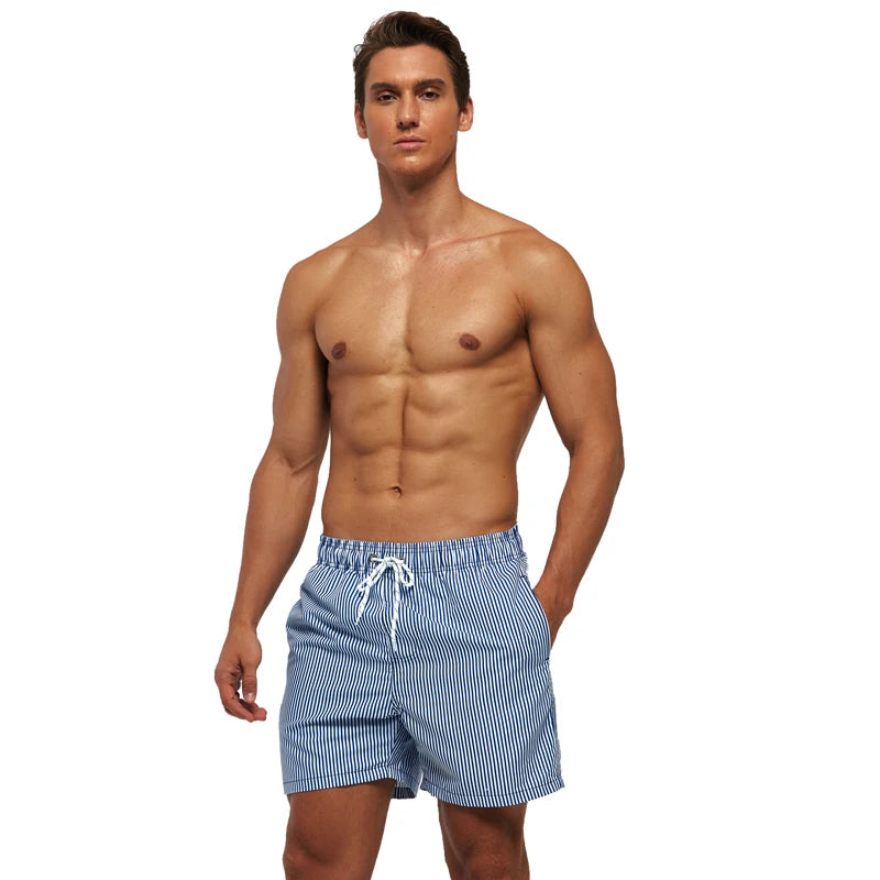 Escatch Brand Summer Fashion Polyester Quick Dry Swim Trunks