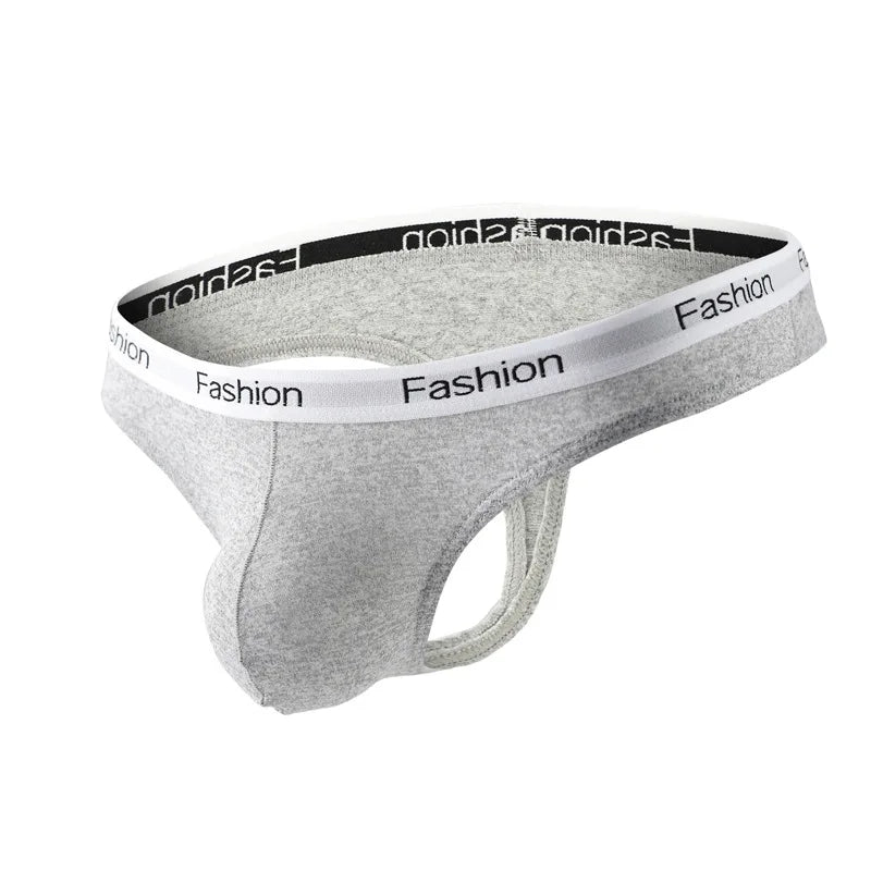 NURRASA Mens G-string Underwear Men's Sexy Breathable Underpants Modal Comfortable Men Thong Tanga Cueca Male Panties Bikini