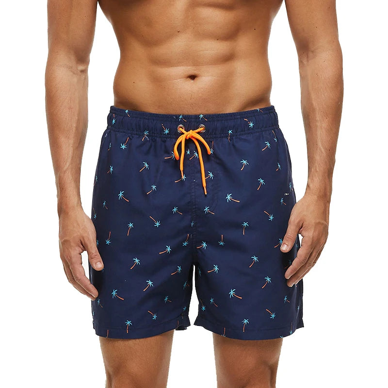 Escatch Brand Summer Fashion Polyester Quick Dry Swim Trunks