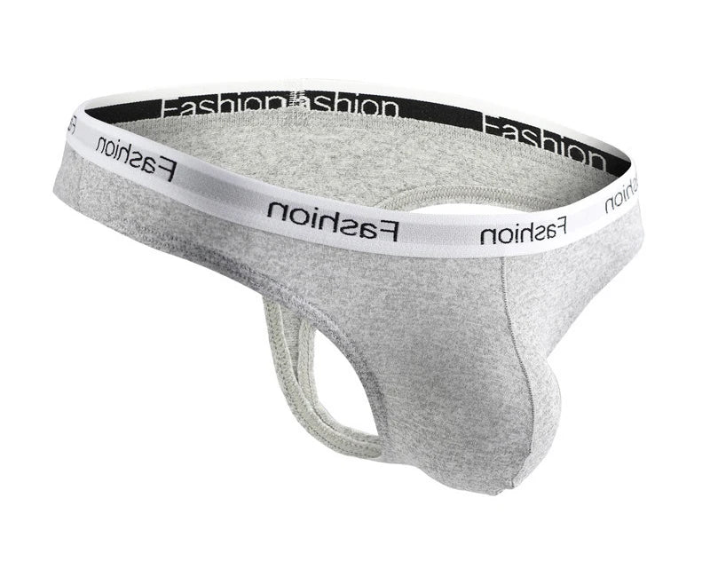 NURRASA Mens G-string Underwear Men's Sexy Breathable Underpants Modal Comfortable Men Thong Tanga Cueca Male Panties Bikini