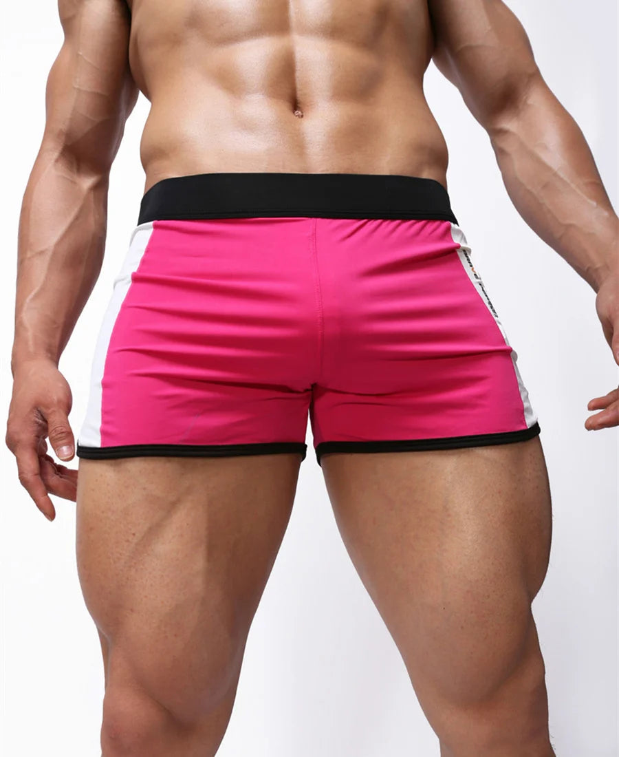 BRAVE PERSON Summer Hot Shorts Men Beachwear Shorts Men Sportwear Beach Board Shorts Smooth Soft Fabric Home Shorts Men Trunks