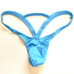sexy new Fashion Mens Pouch Thong Underwear Mens Double Thongs Solid G-string jockstrap underwear