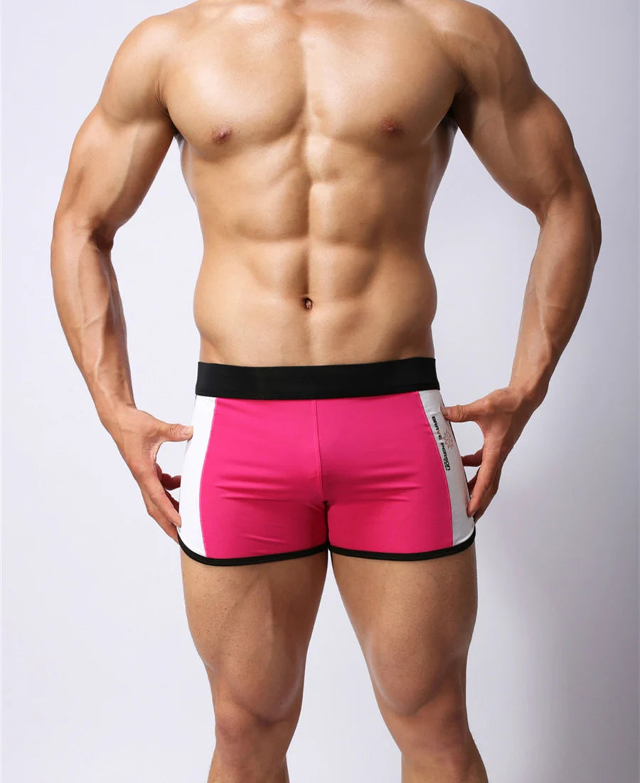 BRAVE PERSON Summer Hot Shorts Men Beachwear Shorts Men Sportwear Beach Board Shorts Smooth Soft Fabric Home Shorts Men Trunks