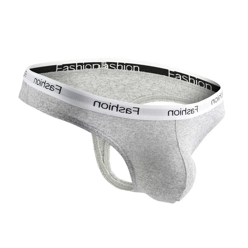NURRASA Mens G-string Underwear Men's Sexy Breathable Underpants Modal Comfortable Men Thong Tanga Cueca Male Panties Bikini