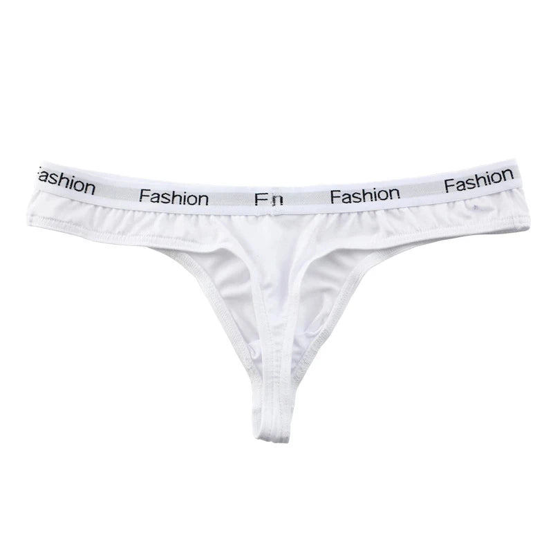 NURRASA Mens G-string Underwear Men's Sexy Breathable Underpants Modal Comfortable Men Thong Tanga Cueca Male Panties Bikini