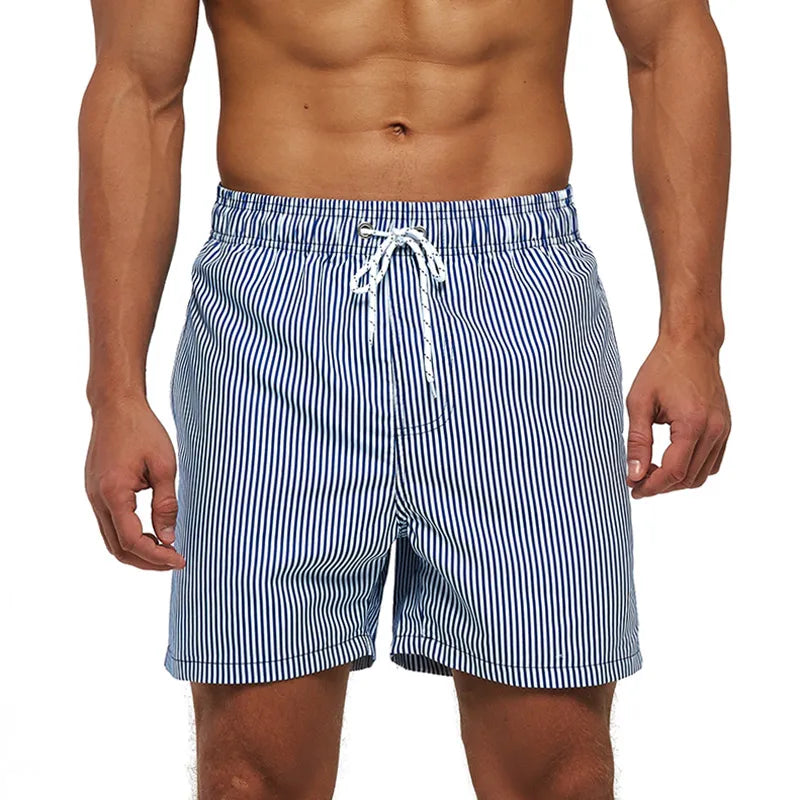 Escatch Brand Summer Fashion Polyester Quick Dry Swim Trunks