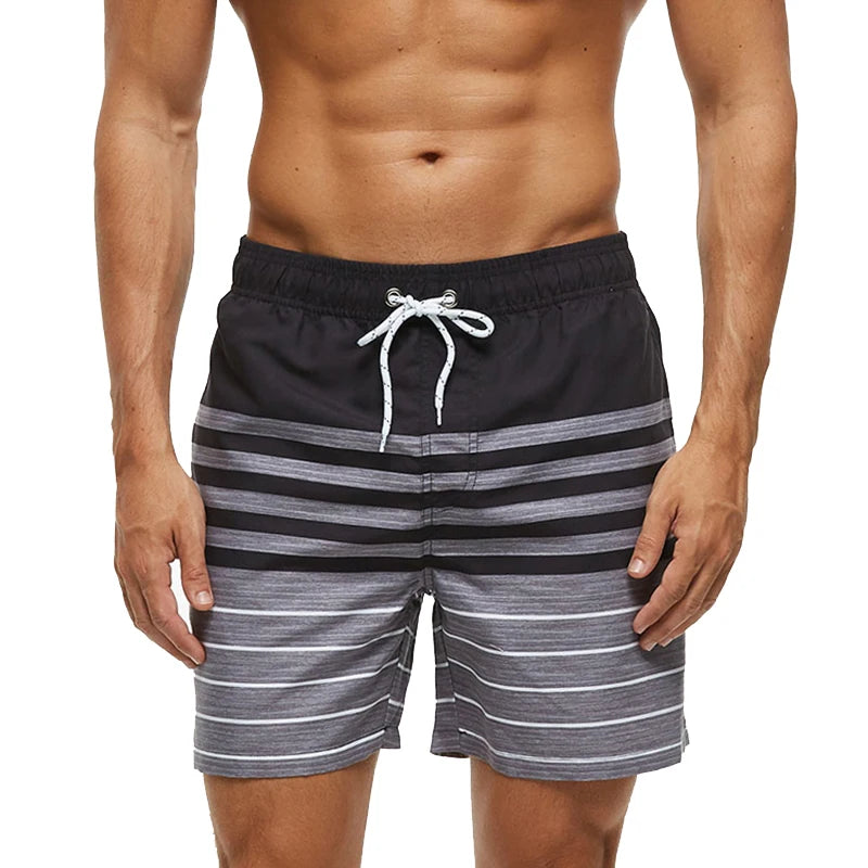 Escatch Brand Summer Fashion Polyester Quick Dry Swim Trunks