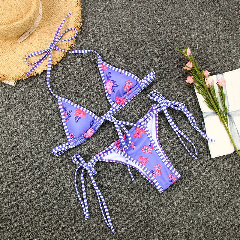 Two Piece Women Bikini Set 2025 Sexy Women Swimsuit Brazilian Bikini Thong Female Swimwear Swimming Suit Beachwear