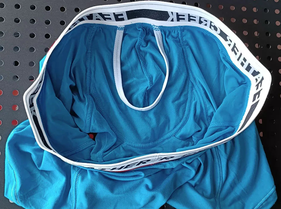 Large  Pouch men boxer super soft sexy underwear for men
