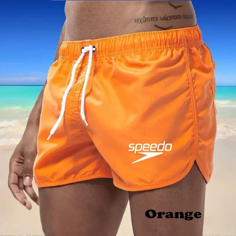 2025 Men's summer surf beach shorts Fitness jogging breathable sports shorts Sexy swimming shorts Fashion casual shorts