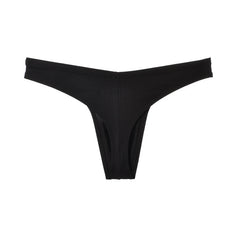 Sexy Tanga hombre Low waisted g-string cotton string sports men thong U-convex large space tangas seamless gay underwear men new