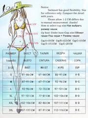 Shiny Bandage Triangle Bikini Set