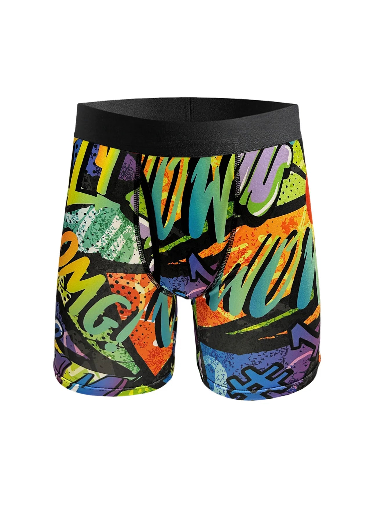 6PCS Random Mixed color Men's Underwear, Men's  Home Sport Swimming Underwear Fashiion Breathable Quick Drying Sports Trunks