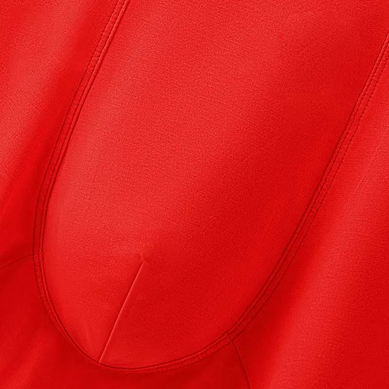 Men's Boxer Briefs Pure Cotton New Year Red Print Men Boxer Shorts Sexy Underpants Lucky Underwear Boxershorts Large Size l-5XL