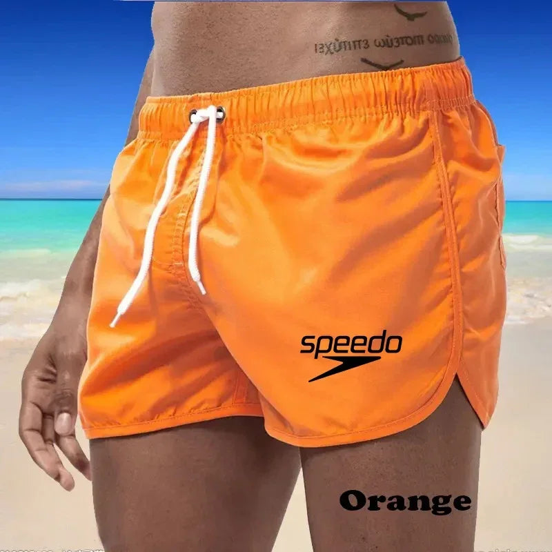 2025 Men's summer surf beach shorts Fitness jogging breathable sports shorts Sexy swimming shorts Fashion casual shorts