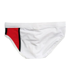 COLORBLOCK Swim Trunks Men Swimming Briefs Quick Dry Men's Swimming Trunks with Elastic Waistband for Surfing Water Sports