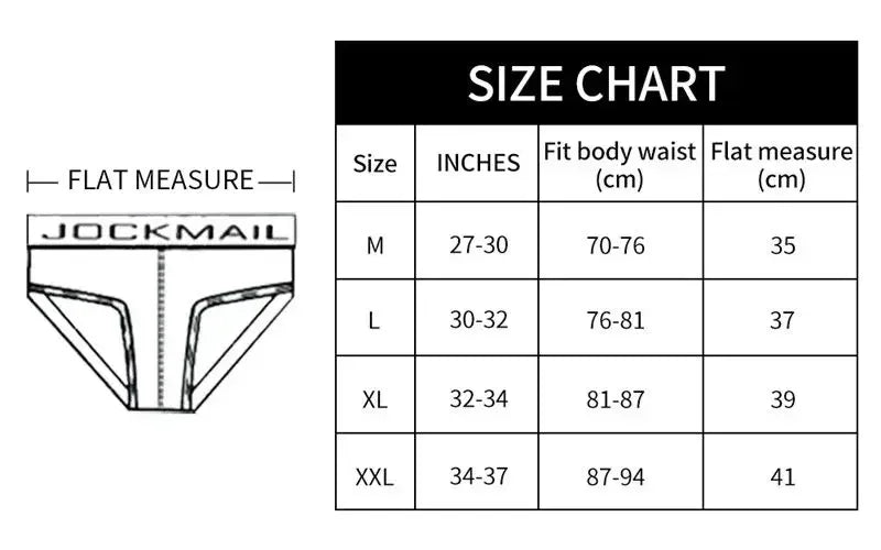 JOCKMAIL Underwear Briefs Underpants Nylon Mesh Quick Dry Men's Briefs Bikini Slip Men's Tanga Briefs Nylon  SPANDEX