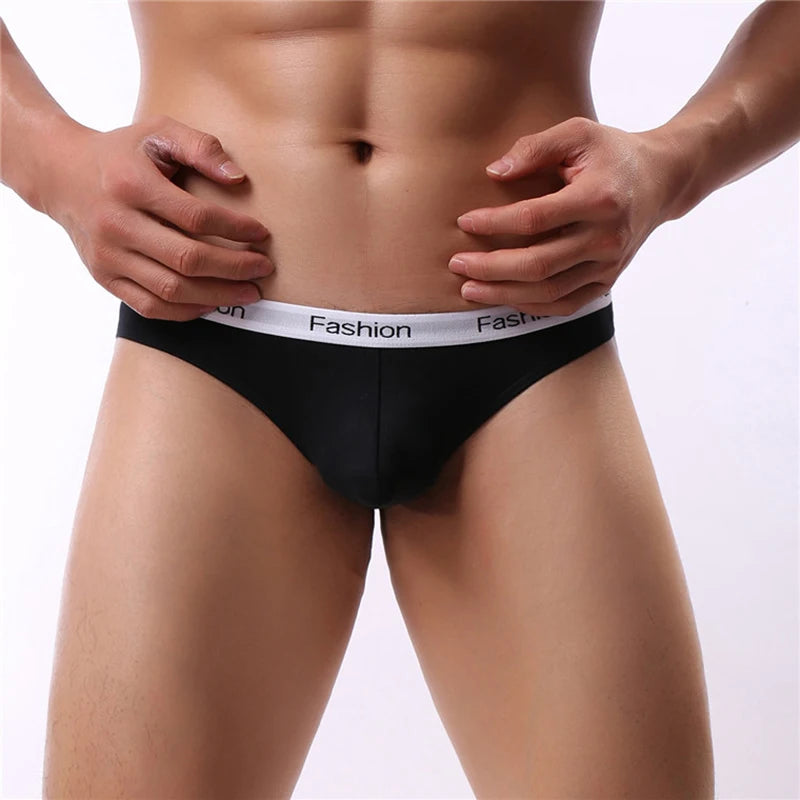 NURRASA Mens G-string Underwear Men's Sexy Breathable Underpants Modal Comfortable Men Thong Tanga Cueca Male Panties Bikini