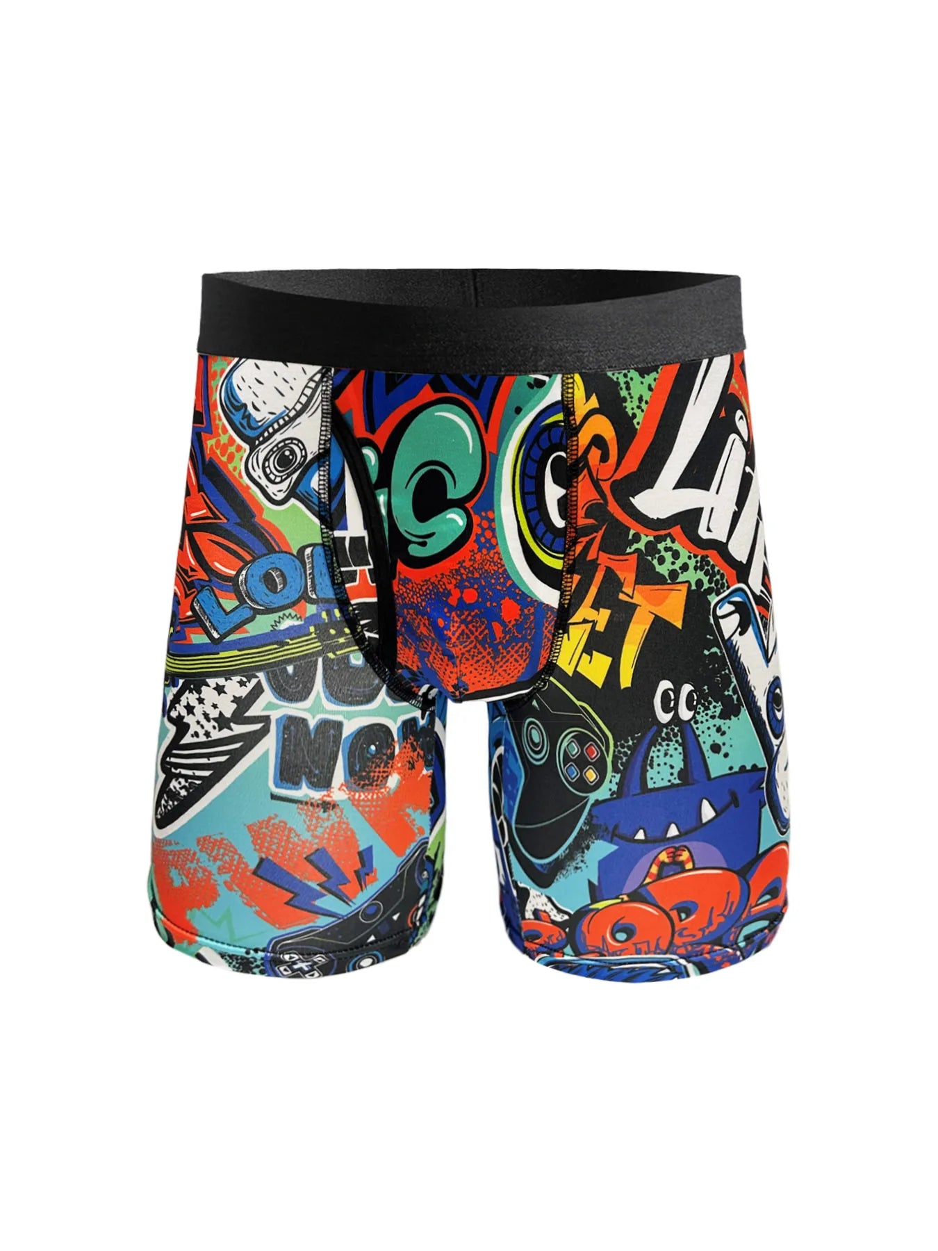 6PCS Random Mixed color Men's Underwear, Men's  Home Sport Swimming Underwear Fashiion Breathable Quick Drying Sports Trunks