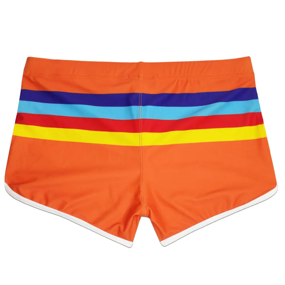 Men's STRIPED Swim trunks Swimwear