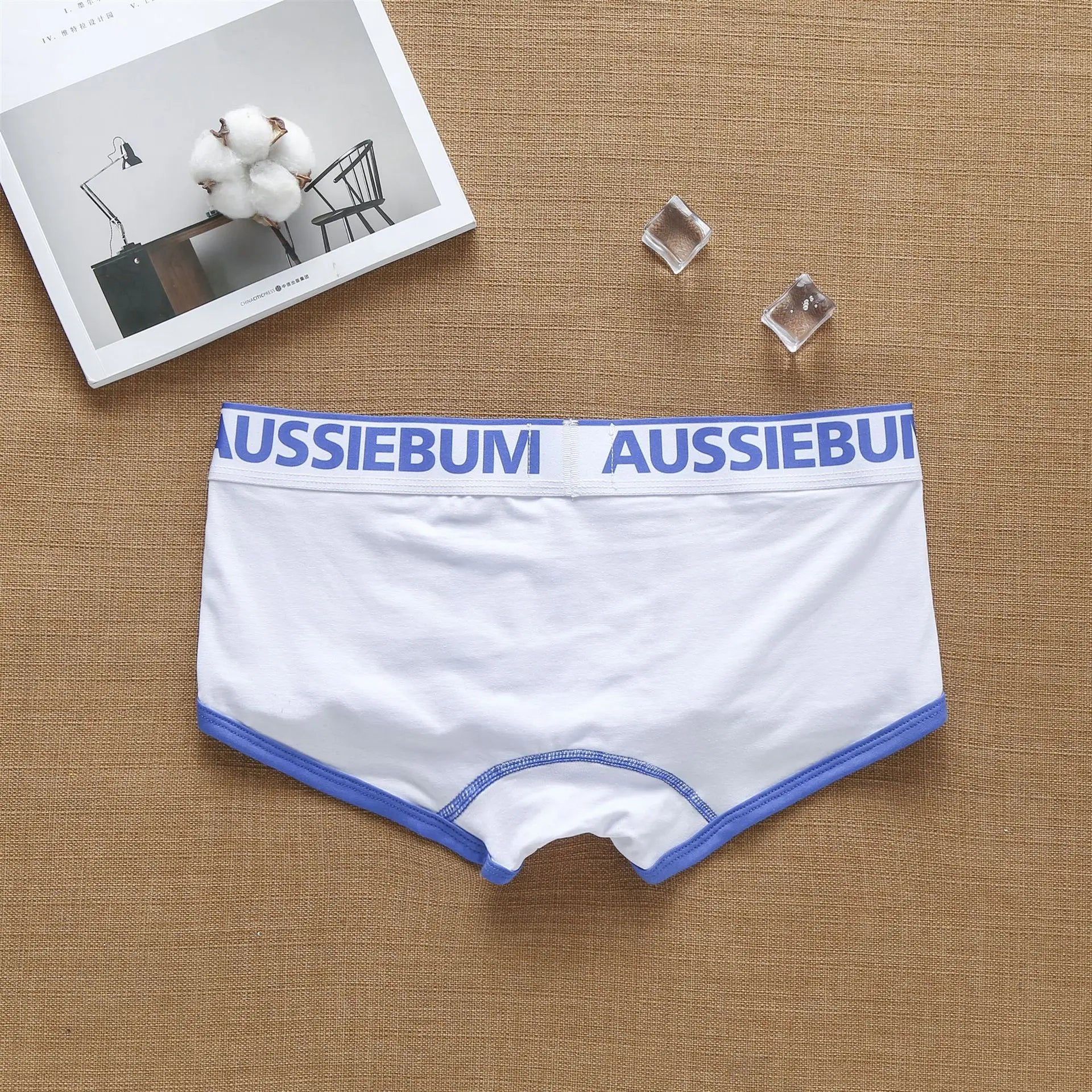 Aussiebum men's boxers low waist cotton fashion trend underwear low waist European and American muscle youth underpants
