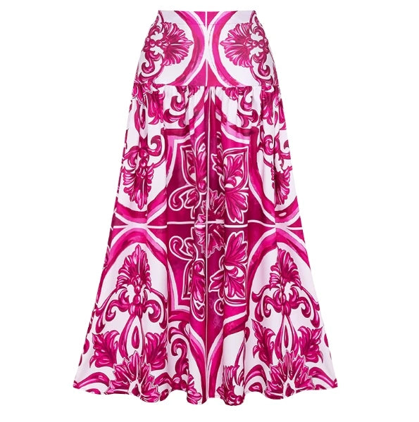 2025 Women Long-sleeved Jungle Green Print One Piece Swimsuit and Skirt Woman Swimwear Summer Bathing Suit