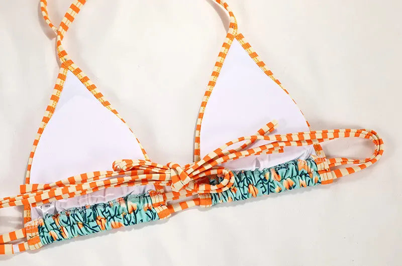 Two Piece Women Bikini Set 2025 Sexy Women Swimsuit Brazilian Bikini Thong Female Swimwear Swimming Suit Beachwear