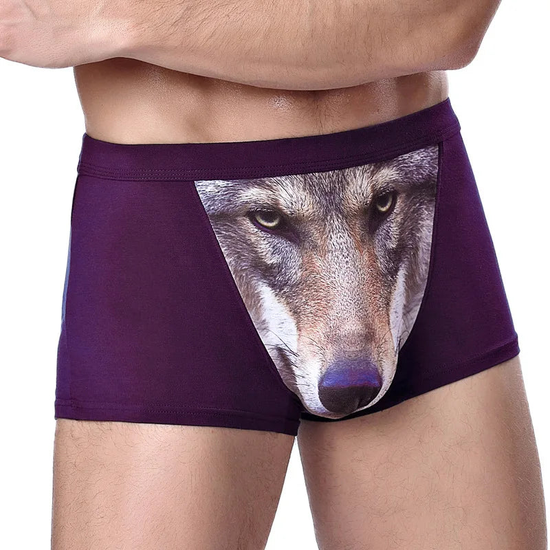 Men's 3D Printed Modal Boxers