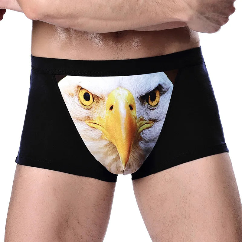 Men's 3D Printed Modal Boxers