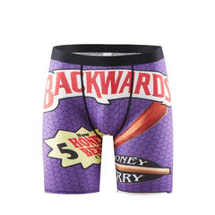 Men's Purple Sport Boxers