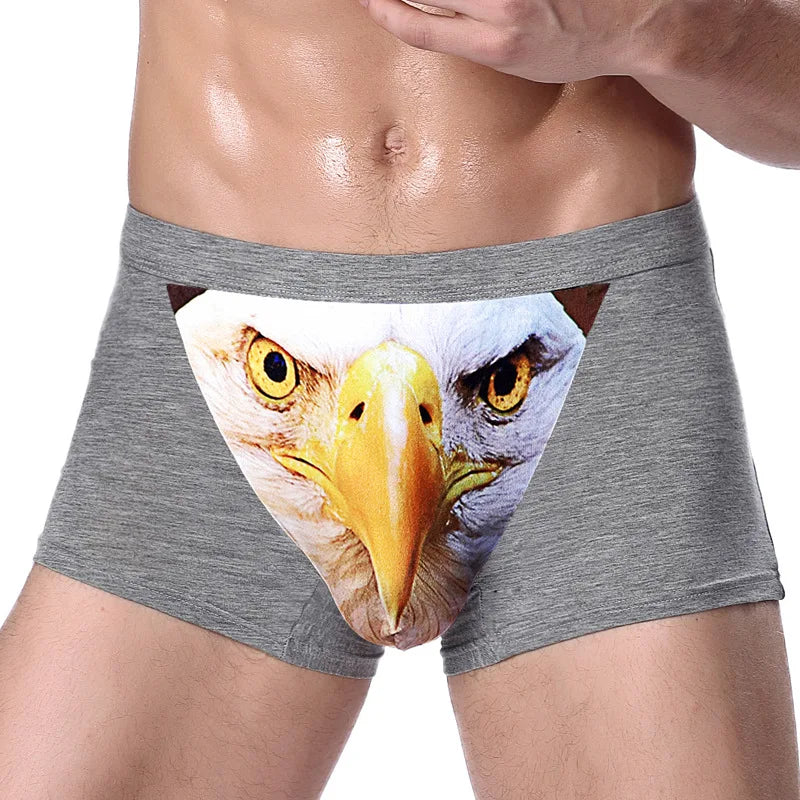 Men's 3D Printed Modal Boxers