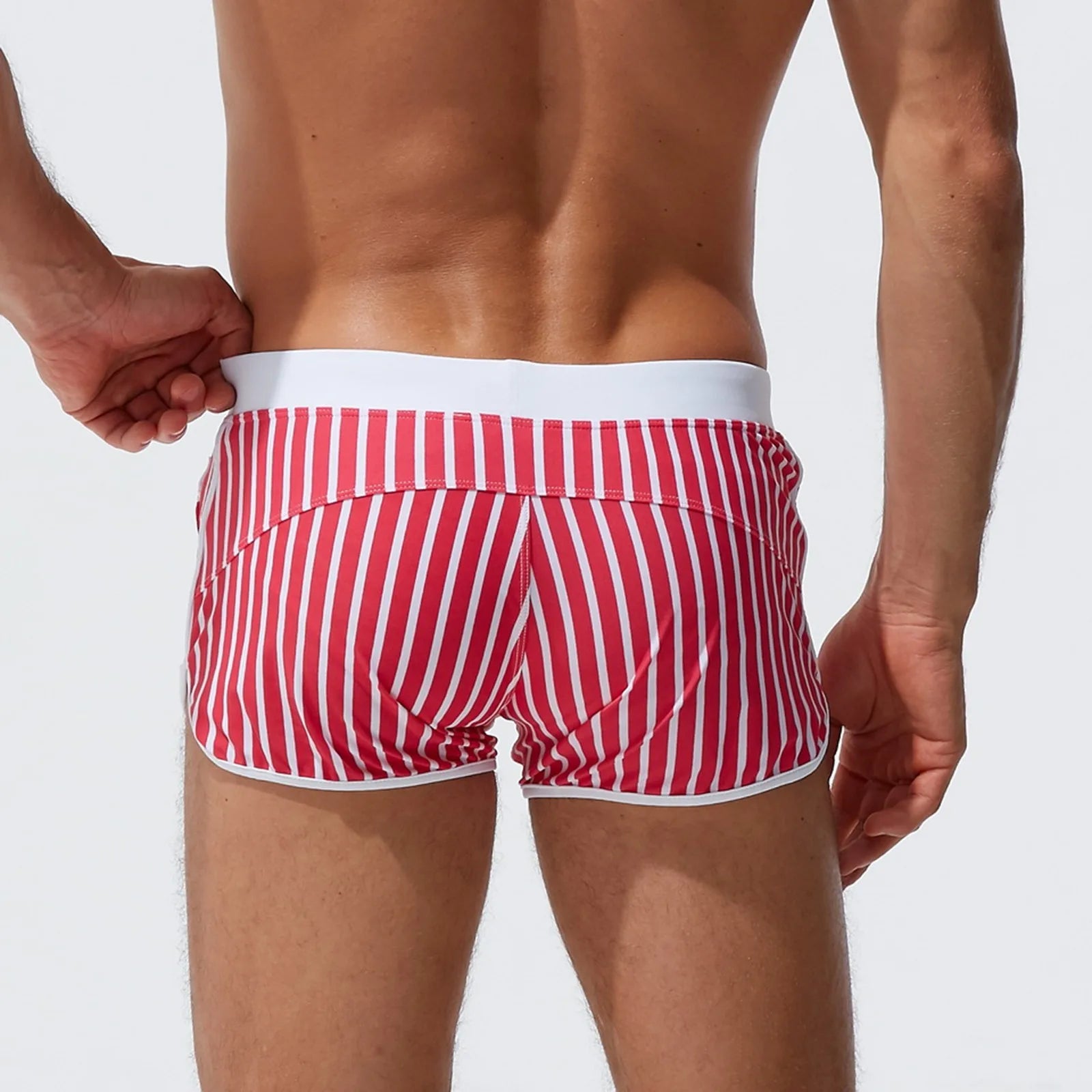 Men Trunks Zipper Pocket Casual Mens Shorts Boardshorts Joggers Men's Trunks Summer Mens Short Homme Masculino