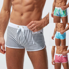 Men Trunks Zipper Pocket Casual Mens Shorts Boardshorts Joggers Men's Trunks Summer Mens Short Homme Masculino