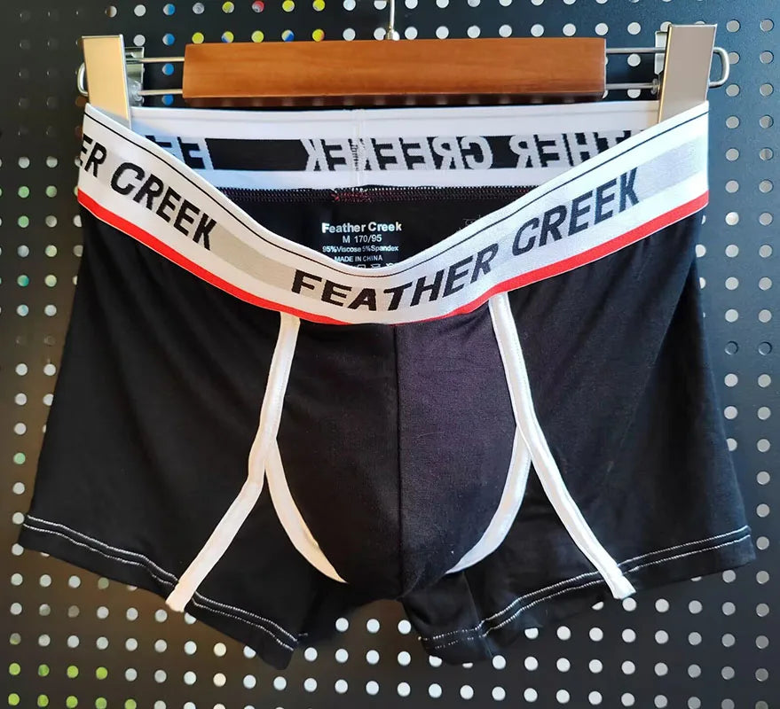 Large  Pouch men boxer super soft sexy underwear for men