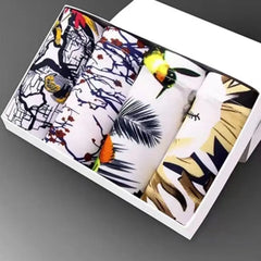 4-Piece Printed Men's Boxers Set