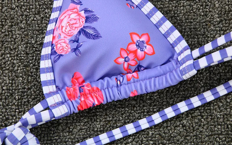 Two Piece Women Bikini Set 2025 Sexy Women Swimsuit Brazilian Bikini Thong Female Swimwear Swimming Suit Beachwear