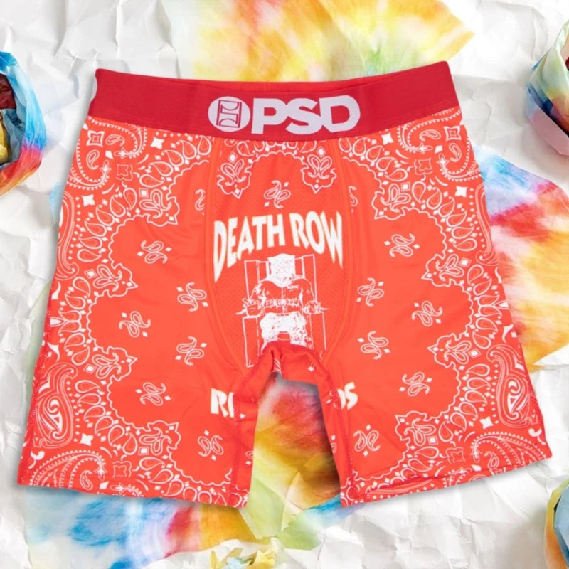 Breathable Printed Men's Boxer Briefs