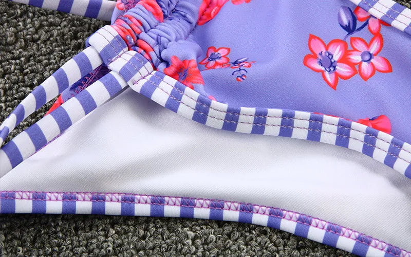 Two Piece Women Bikini Set 2025 Sexy Women Swimsuit Brazilian Bikini Thong Female Swimwear Swimming Suit Beachwear