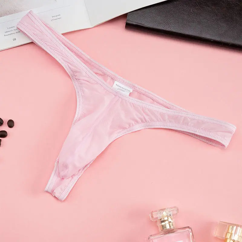 Silky Mix-Color Men's G-String