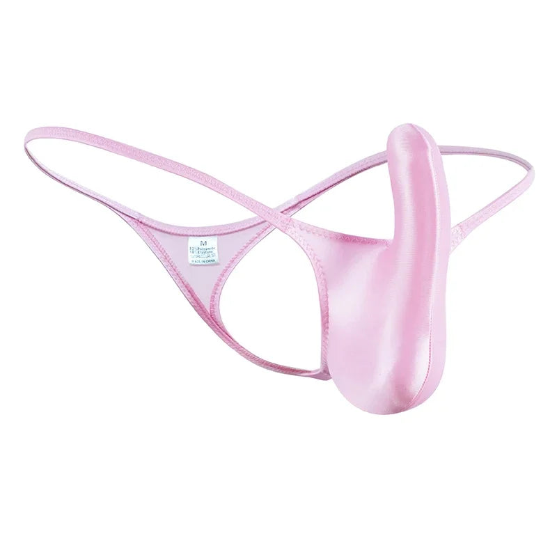 Shiny Glossy Men's G-String Thong
