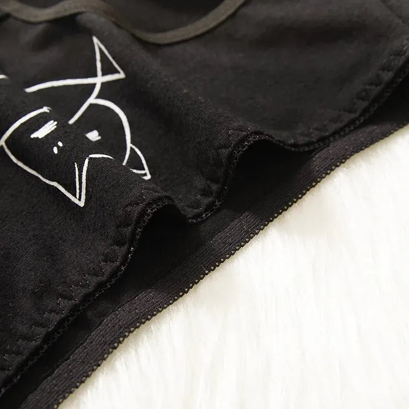 5pcs Cotton Cartoon Cute Panties