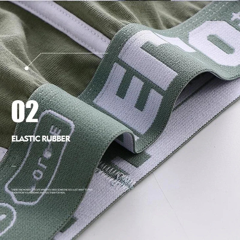 HELLO Men's Cotton Boxer Shorts